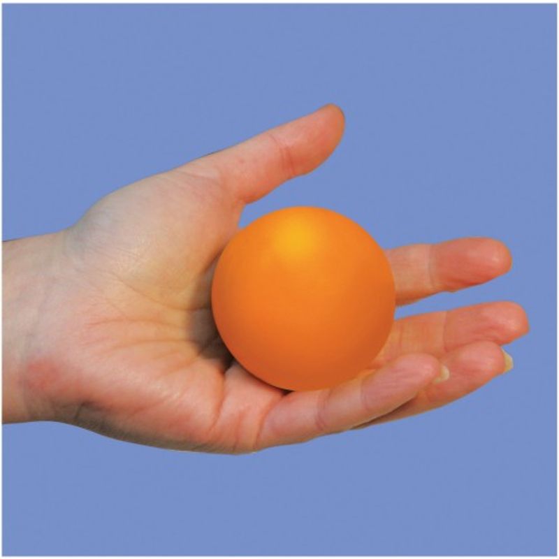 Knådboll i hand orange