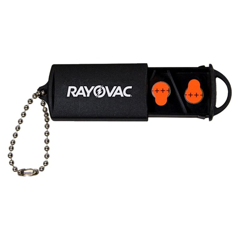 Rayovac förvaring för extra hörapparatsbatterier 
