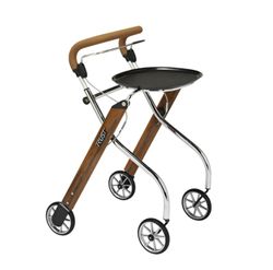 Let's Go inomhusrollator, teak