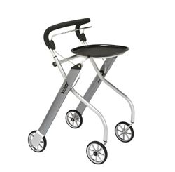 Let's Go inomhusrollator, silver