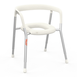 Commode Let's Help Me - Silver