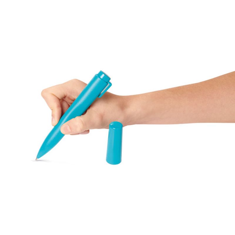 Penna som bara kräver ett mycket lätt tryck för att få fram bläck