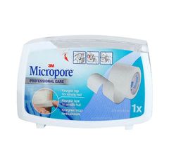 Kirurgtejp Micropore 1,25cm x 9,1m | Keepon.se