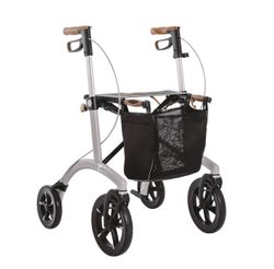 Saljol Alu - aluminiumrollator med tvåhandsbroms