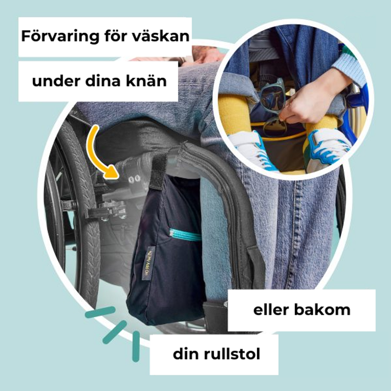 Åkpåse MyBlanket - Skönt värmeöverdrag för rullstolsanvändare 