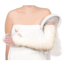 Duschstrumpa - hel arm