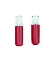 MadBull Hop-up rubber, shark, bucking 60 degree red 2 pack 