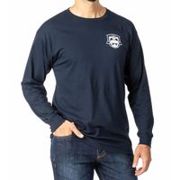 Conquered L/S Tee navy Large
