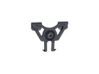 Molle attachment black for polymer holster