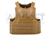 PACA style Body Armor Vest Coyote Brown
