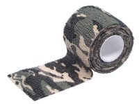 Camo tape, self-adhesive, 5 cm x 4,5 m, woodland 