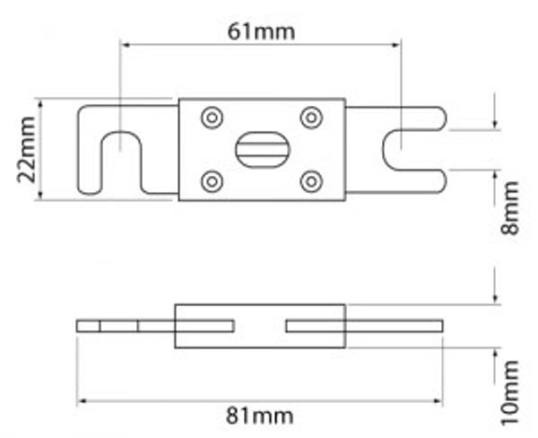 Säkring ANL 200 Amp