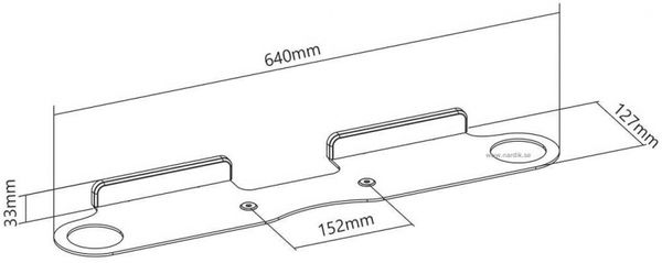 Nedis väggfäste Sonos Beam