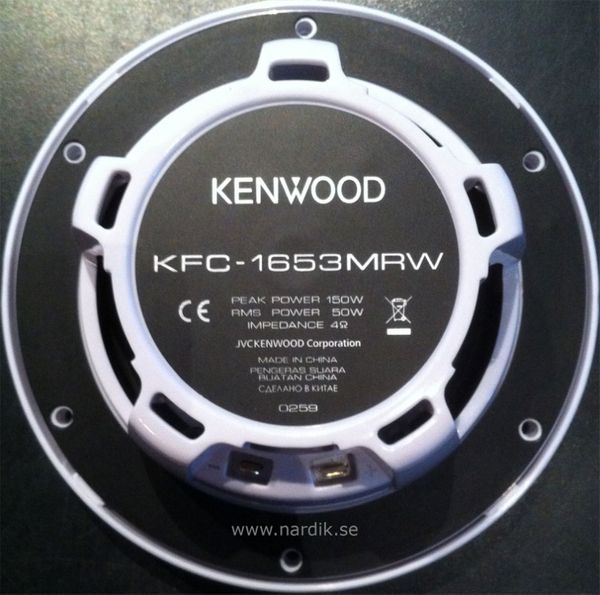 KENWOOD KFC-1653MRW
