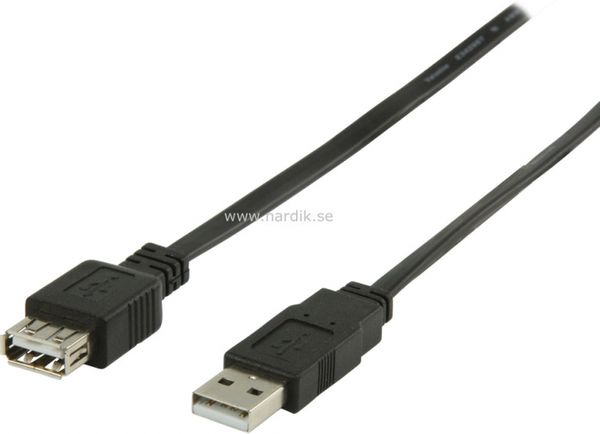 USB 2.0 förlängning 1m