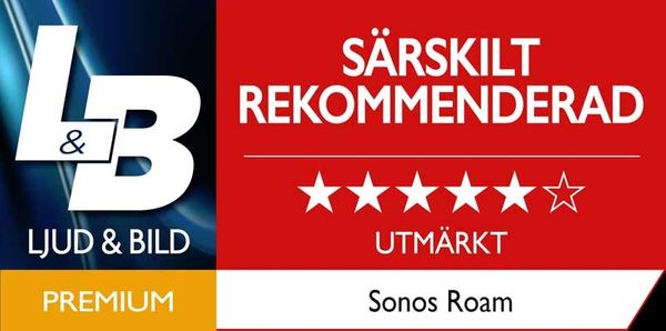 SONOS Roam Svart