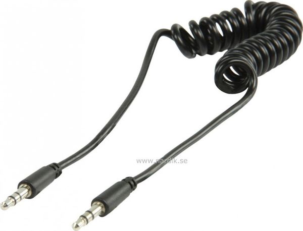 AUX spiral kabel 1 m