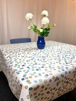 Avtorkningsbar vaxduk med blommor- Snygga vaxdukar-vaxduk.com 