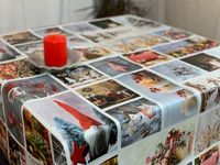 Snygga och moderna julvaxdukar -vaxduk.com