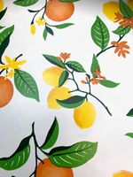 Snygg vaxduk med citronmönster| Störst utbud på vaxduk.com