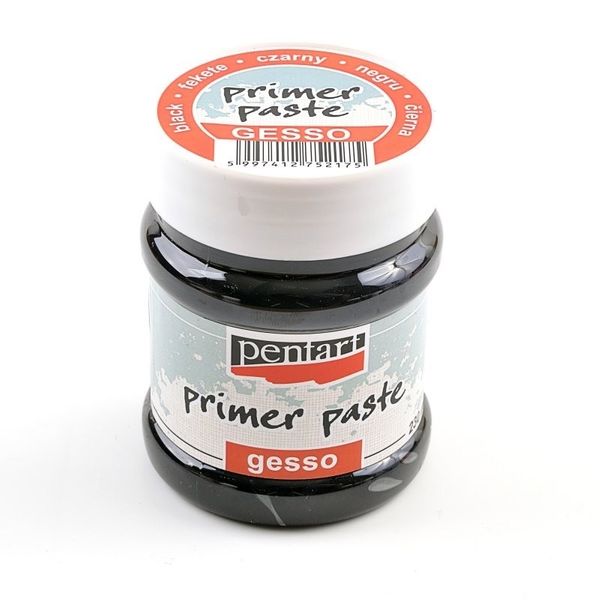 Pentart - Primer paste Gesso - Black 230ml