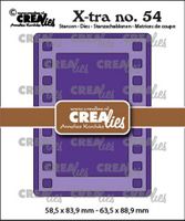 Crealies - Xtra no. 53 ATC Cross Stitch CLXtra53