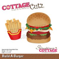 Cottage cutz - Scrapping Cottage dies - Build-A-Burger CC-854