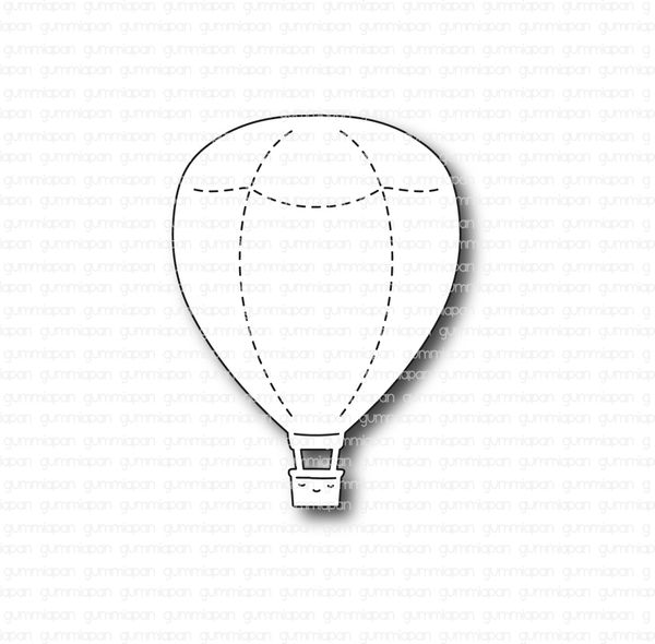 Gummiapan - Dies - Luftballong D220721