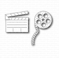 Gummiapan - Dies - Filmklapp och filmrulle D220716