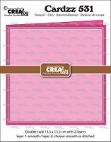 Crealies - Cardzz - double card 13,5 x 13,5 cm CLCZ531 13,5x27cm