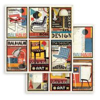 Stamperia - Bauhaus collection - Bauhaus 6 Cards SBB886
