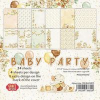 Craft and you - Paper pad - Baby Party Small 6x6 