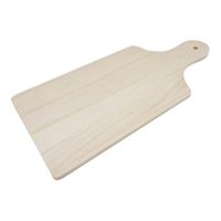 Wooden cutting board with handle 32 xcm 14 xcm 0,8CM