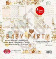 Craft and you - Paper pad - Baby Party 12x12 6ark