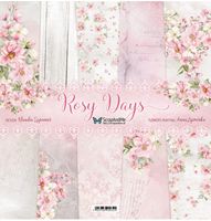 ScrapAndMe - 30x30 papper - Rosy days