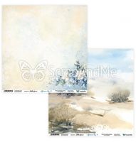 ScrapAndMe - 30x30 papper - Afternoon Sky 09/10