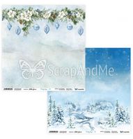 ScrapAndMe - 30x30 papper - Frosty days 09/10