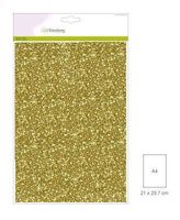 CraftEmotions - glitter cardboard 220g - A4 Gold