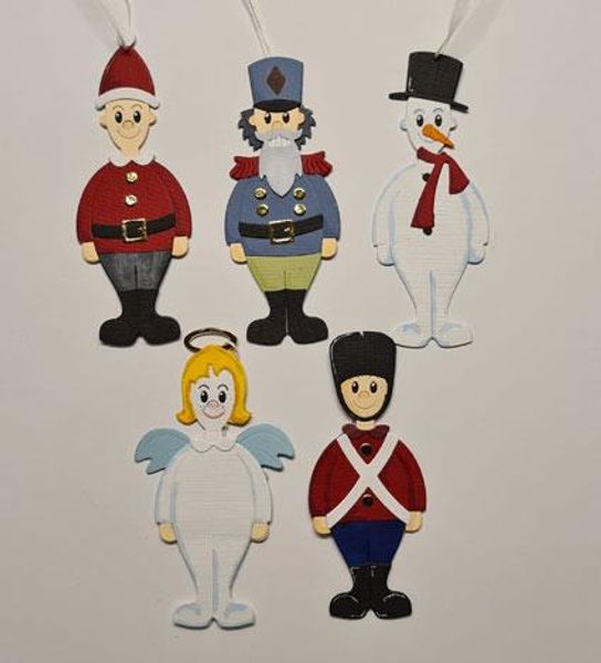 By Lene - Cutting & Embossing Die - Christmas character  BLD1484