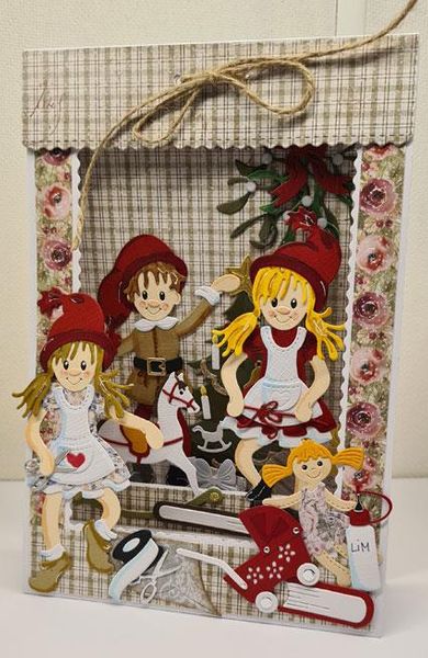 By Lene - Cutting & Embossing Die - Christmas clothes  BLD1492