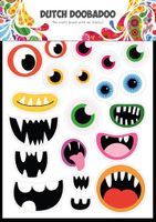 Dutch Doobaboo - Sticker Art A5 Monsters 491.200.026