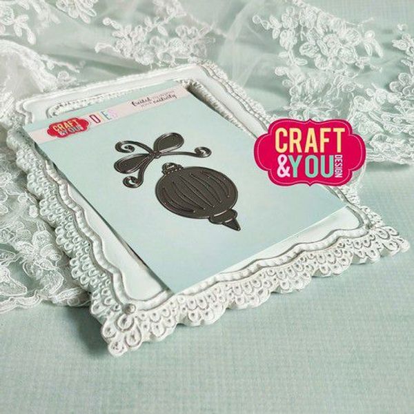 Craft and You - Die- Christmas Bauble CW195