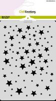 CraftEmotions - Mask stencil - Stars 2 A5 -1293