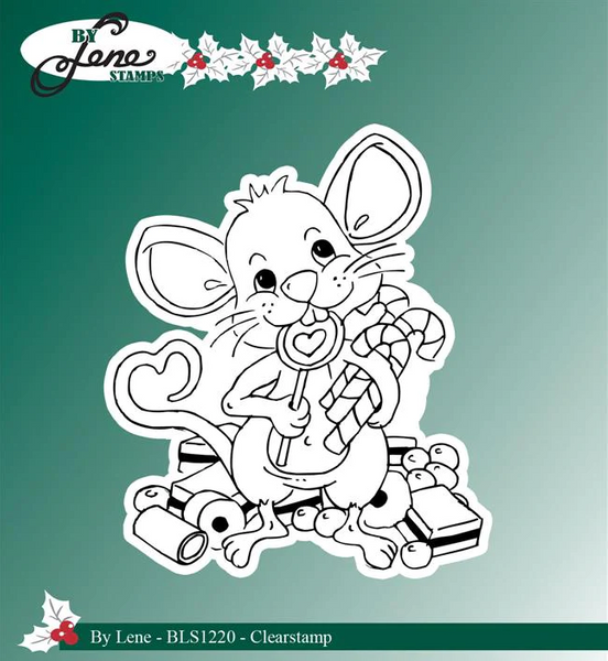By Lene - Clearstamp - Mice 1  BLS1220