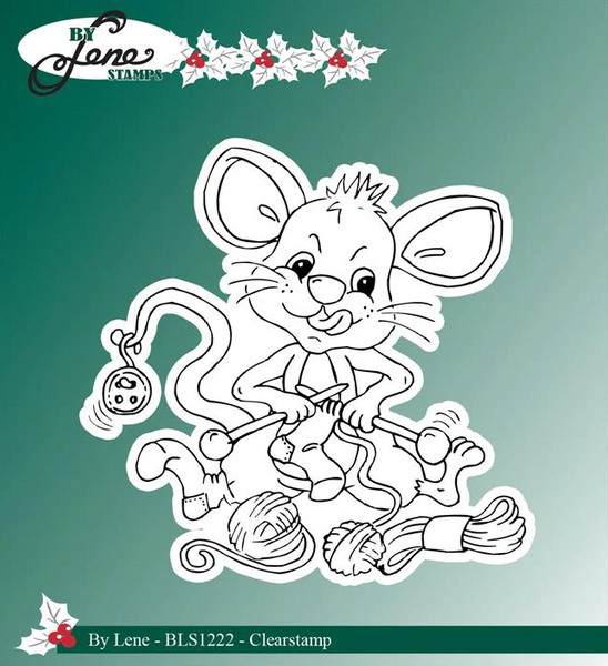 By Lene - Clearstamp - Mice 3  BLS1222