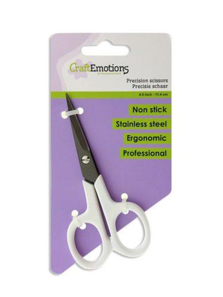 CraftEmotions - Precision scissors Non stick 4.5 inch