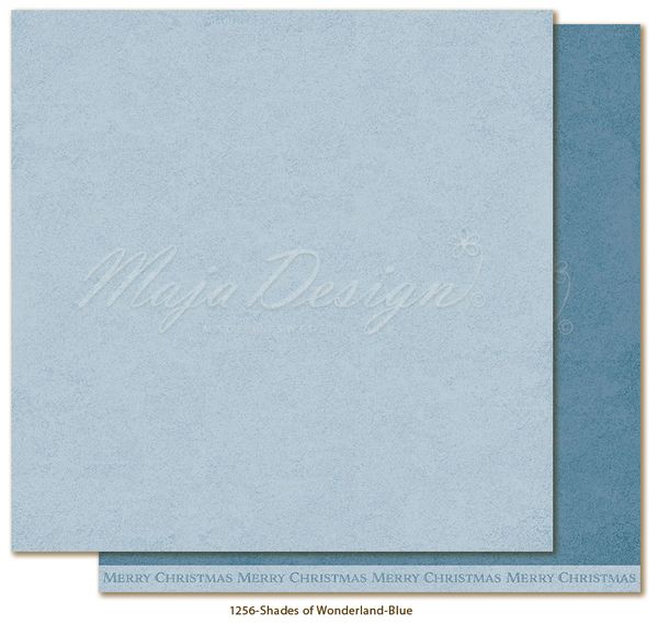 Maja Design - Monochromes - Christmas Wonderland - Blue