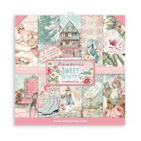 Stamperia - Paper Pad 8x8 - Sweet Winter