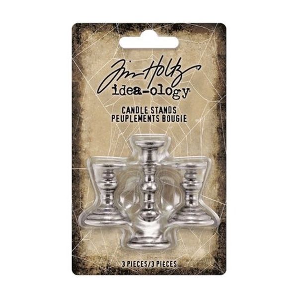 Tim Holtz Idea-Ology - Adornments Candle Stands TH94166