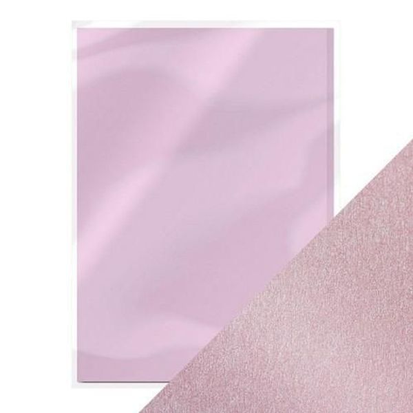 Tonic Studios - pearlescent card - gleaming lilac 5 sh A4 9504e